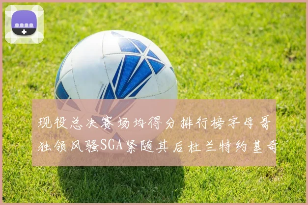 现役总决赛场均得分排行榜字母哥独领风骚SGA紧随其后杜兰特约基奇东契奇争夺第三